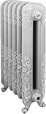 Дизайн и декорирование чугунных радиаторов